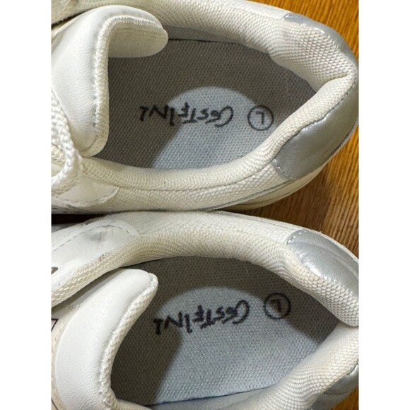 Cestfini Womens Hidden High Heel Fashion Wedge Sneakers White Size L - Picture 8 of 11